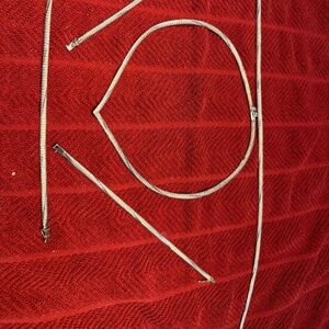 925 Sterling Silver necklaces and bracelets